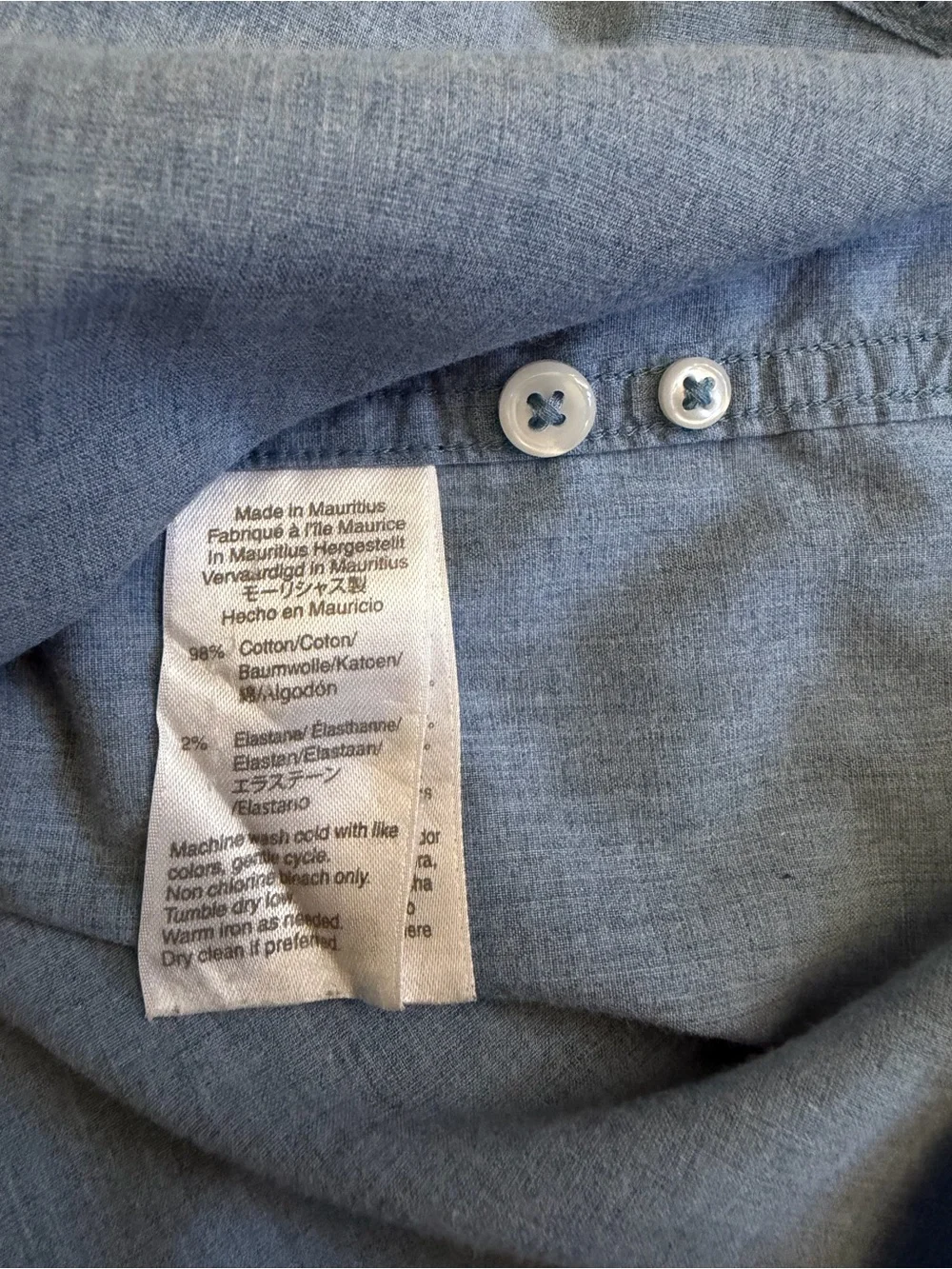 J. Crew Men's Secret Wash Long Sleeve Button Down Slim Fit Shirt - Small